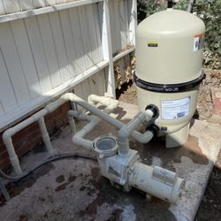 ECOZEN Pool and Spa - New Filter and Plumbing