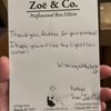 Zoe & Co. Professional Bra Fitters gift card