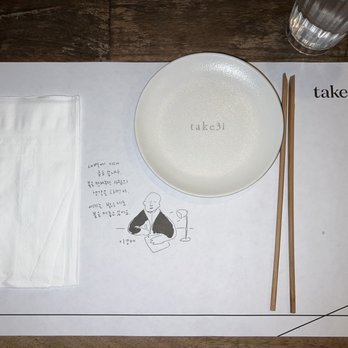 Take31 - Cute, simplistic flatware display - Korean Near Me - New York, New York Take31 - Cute, simplistic flatware display - Korean Near Me - New York, New York