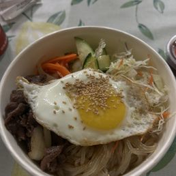 I got the food of bibimbap
