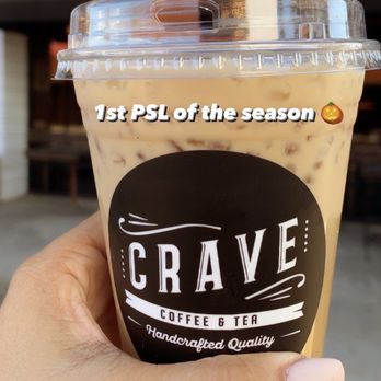 Crave Coffee & Tea - Ices Pumpkin Spiced Latte - Coffee & Tea Near Me - Riverside, California Crave Coffee & Tea - Ices Pumpkin Spiced Latte - Coffee & Tea Near Me - Riverside, California