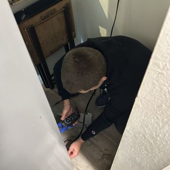 Nicolas Appliance Fix - Nick quick at work finding the problem to see exactly what is wrong with fridge. - Appliances & Repair Near Me - Upland, California Nicolas Appliance Fix - Nick quick at work finding the problem to see exactly what is wrong with fridge. - Appliances & Repair Near Me - Upland, California