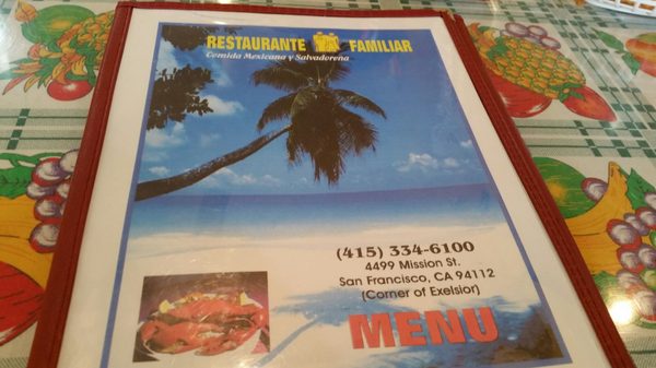 Menu photo 8 Restaurante Familiar San Francisco, CA Menu photo 8 Restaurante Familiar San Francisco, CA