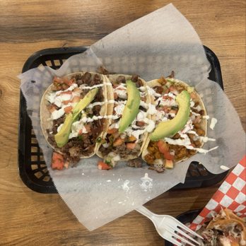 Cali Spartan Mexican Kitchen - Super soft tacos (2x asada, 1x pastor) - Mexican Near Me - San Jose, California Cali Spartan Mexican Kitchen - Super soft tacos (2x asada, 1x pastor) - Mexican Near Me - San Jose, California