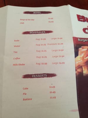Menu photo 7 Blaze-N-Grill Chicago, IL