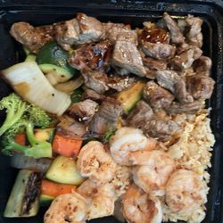 Teriyaki Steak and Shrimp Special $21.95