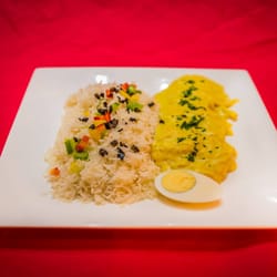 Solano's - Aji de Pollo - made using the famous Peruvian chilli " Aji Amarillo"
