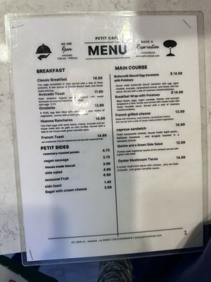 Menu photo 6 Petit Cafe Oakland, CA