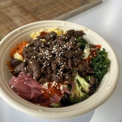 BIBIBOP Asian Grill - Steak Bowl