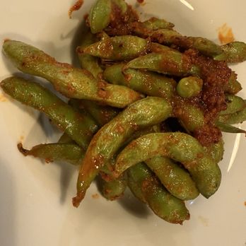Oh Banzai - Spicy Garlic Edamame - Japanese Near Me - Gardena, California Oh Banzai - Spicy Garlic Edamame - Japanese Near Me - Gardena, California
