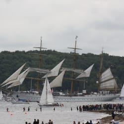 Windjammerparade - Führungsschiff ... die "Gorch Fock" ...