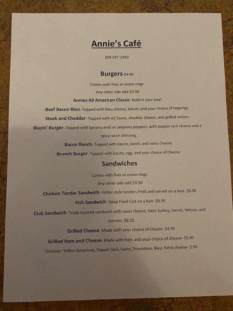 Annie's Burgers & Fries