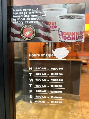 Menu photo 1 Dunkin' National City, CA Menu photo 1 Dunkin' National City, CA