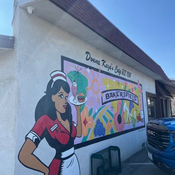Donna Kaye's Cafe - Art mural - American Near Me - Bakersfield, California