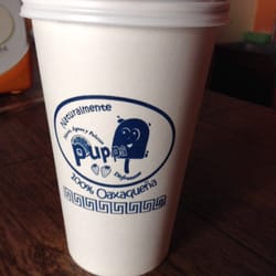 Heladería Puppa - Vaso con agua