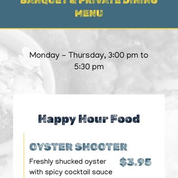 Anthony's Fish Grotto - Happy Hour menu - Seafood Near Me - La Mesa, California