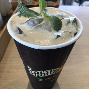 Philz Coffee - Large Iced Mint Mojito - Coffee & Tea Near Me - Fullerton, California