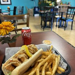 Our Peoples Soulful Seafood - Shrimp Po Boy