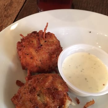 Restoration Bistro - Potato balls with ranch - Wine Bars Near Me - Lufkin, Texas