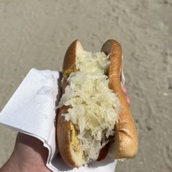 Dudley's Hot Dog - hot dog with everything