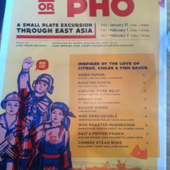 Early Bird - East Asia excursion - Thu Jan 31; Fri Feb 1; and Sat Feb 2 from 5:30 to 10:00pm - New American Near Me - Fullerton, California