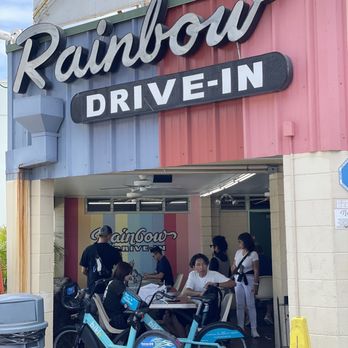 Rainbow Drive-In - Entrance - Hawaiian Near Me - Honolulu, Hawaii