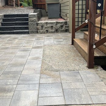 EcoBliss Home - paving work It is retaining wall. - Pressure Washers Near Me EcoBliss Home - paving work It is retaining wall. - Pressure Washers Near Me