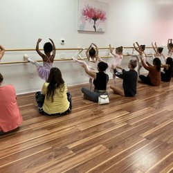 Pamela Johnstons Dance Studio - Moms helping the kids due proper technique