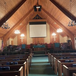 A Frank Smith United Methodist Church - The sanctuary