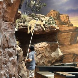 The amazing wildlife interior at Bass Pro, NV