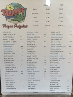 Menu photo 6 Paradise Grill & Daiquiris Lake Charles, LA Menu photo 6 Paradise Grill & Daiquiris Lake Charles, LA