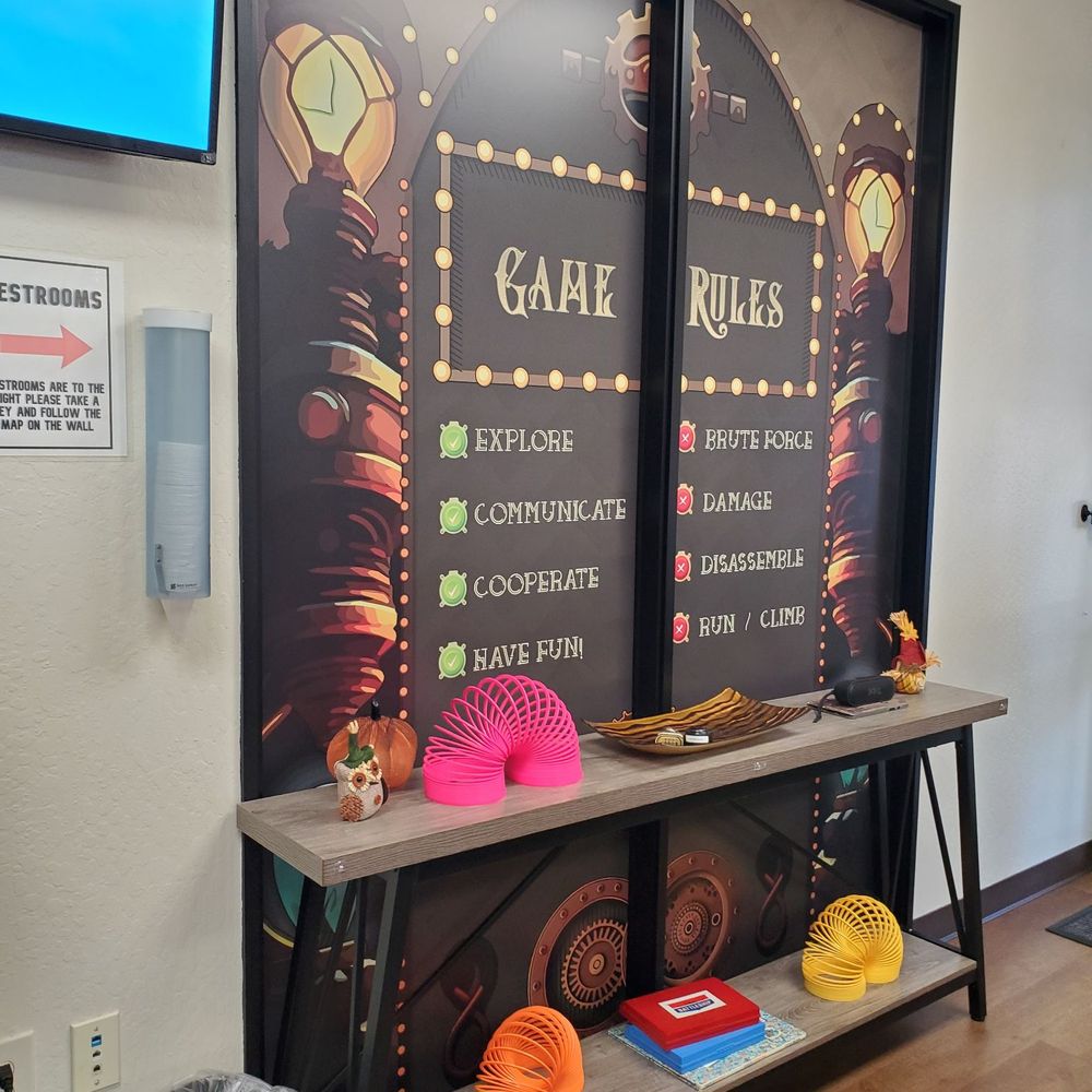 Clockwise Escape Room Pleasanton - Lobby (game rules) - Escape Games Near Me - Pleasanton, California