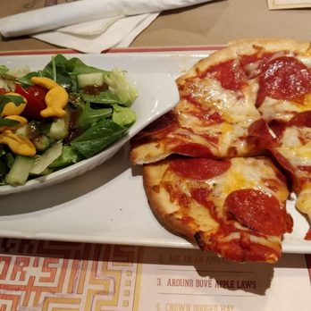 Jack Astor's - Pita pit-za $8.98 with garden salad - Canadian (New) Near Me - Richmond Hill, Ontario Jack Astor's - Pita pit-za $8.98 with garden salad - Canadian (New) Near Me - Richmond Hill, Ontario