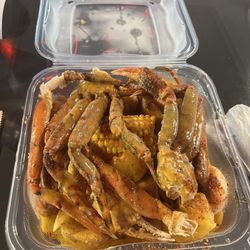 Kracked Crab - #3 Leglicious Combo -does not look as appetizing as it usually looks!