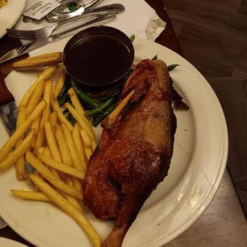 The Mucky Duck - Half a duck with fries - Seafood Near Me - Captiva, Florida The Mucky Duck - Half a duck with fries - Seafood Near Me - Captiva, Florida