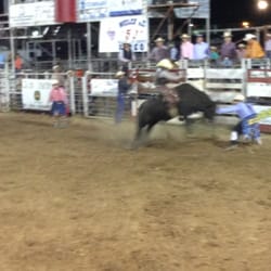 Brown County Rodeo - Bull riding!