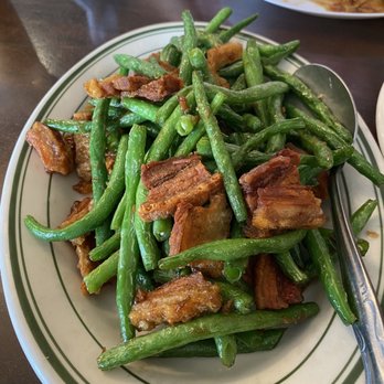 Woody's Wings N Things - Stir fried long beans with crispy pork belly - Chicken Wings Near Me - Westminster, Colorado Woody's Wings N Things - Stir fried long beans with crispy pork belly - Chicken Wings Near Me - Westminster, Colorado