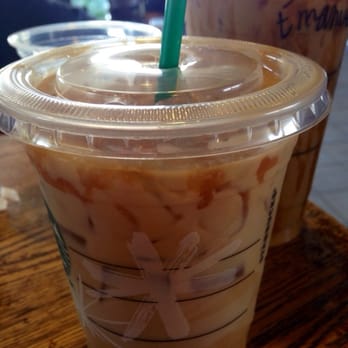 Starbucks - Iced caramel macchiato upside down - Coffee & Tea Near Me - North Hollywood, California