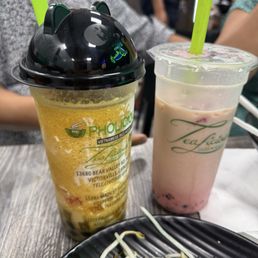 Mangolicious and Strawberry Matcha Latte
