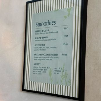 Springbone Kitchen - Drink menu - Soup Near Me - Washington, DC, District of Columbia