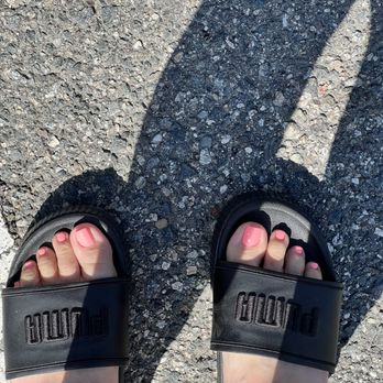 Glamour Nails & Spa - Toes look great here. Next day the big toes not so much - Nail Salons Near Me - Norco, California