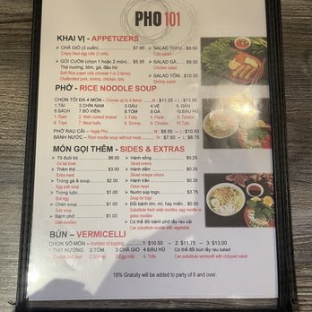 Pho 101 - Vietnamese Near Me - Westminster, California