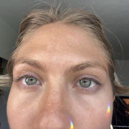 This was after scrubbing with make up remover. This was after scrubbing with make up remover.