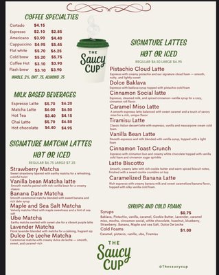 Menu photo 5 The Saucy Cup Wayne, NJ