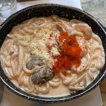 Take31 - Cod Roe Seafood Udon - Korean Near Me - New York, New York