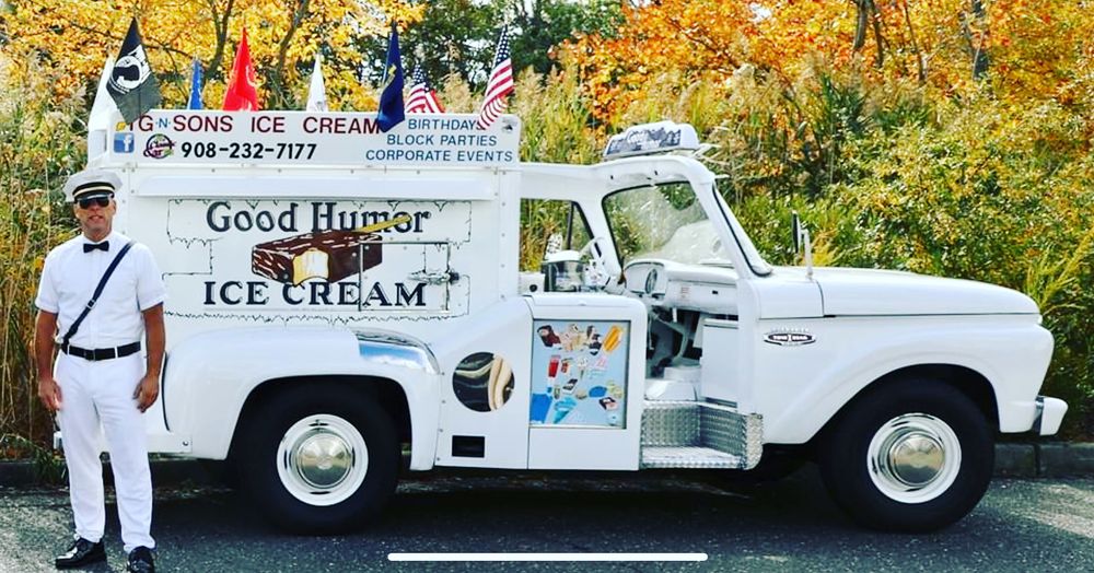 TG & Sons Ice cream Logo