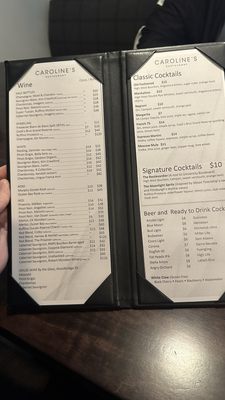 Menu photo 4 Caroline’s Moon Township, PA