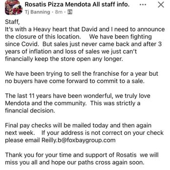 Rosati's Pizza - Horrible management. - Pizza Near Me - Yorkville, Illinois