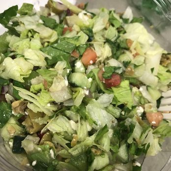 Chop Stop - Greek chop my fav and super healthy :) - Salad Near Me - Encino, California