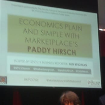 LAist 89.3 KPCC - Economics Plain & Simple with MARKETPLACE'S Paddy Hirsch - Radio Stations Near Me - Pasadena, California